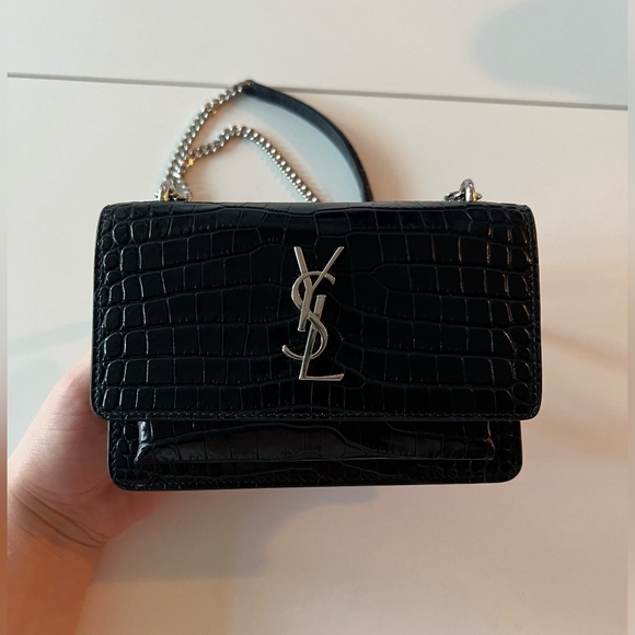 * SOLD* Saint Laurent YSL Sunset Mini Bag - Picture 1 of 8